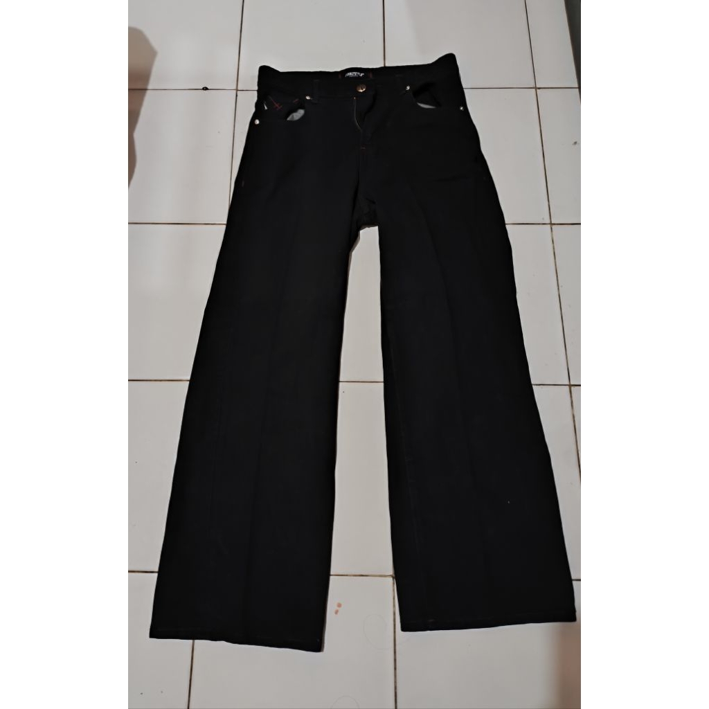 Celana jeans HAM JEANSKU Baggy Black