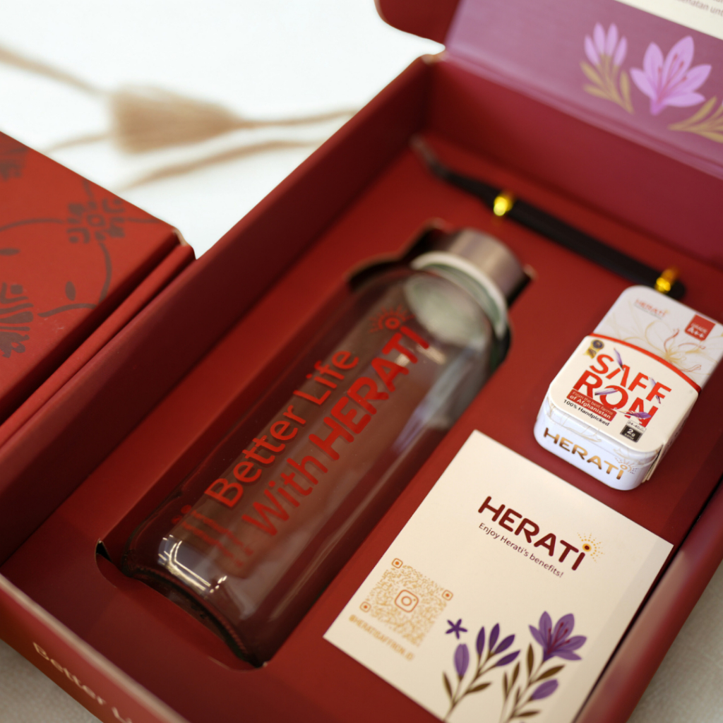 

Herati Saffron The Serenity Box Hampers I Gift I Kado I Parcel I Bingkisan - Safron Premium Asli Original