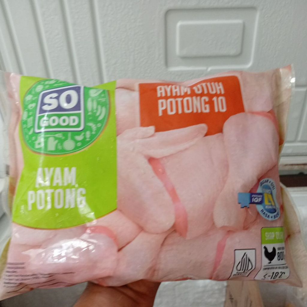 

so good ayam potong UK 800 gr