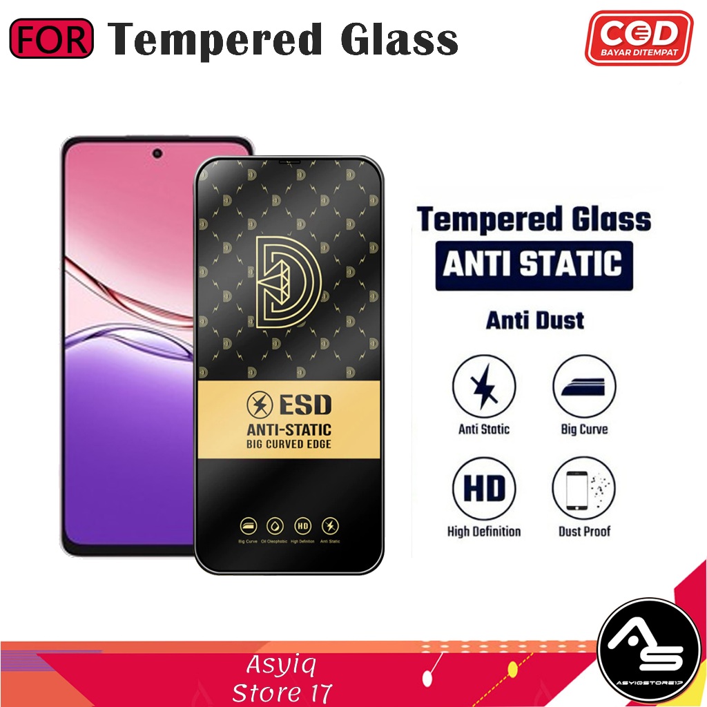 Anti Gores ESD Bening Full Layar Anti Static Xiaomi Mi 12 11 Lite 11 Lite 5G