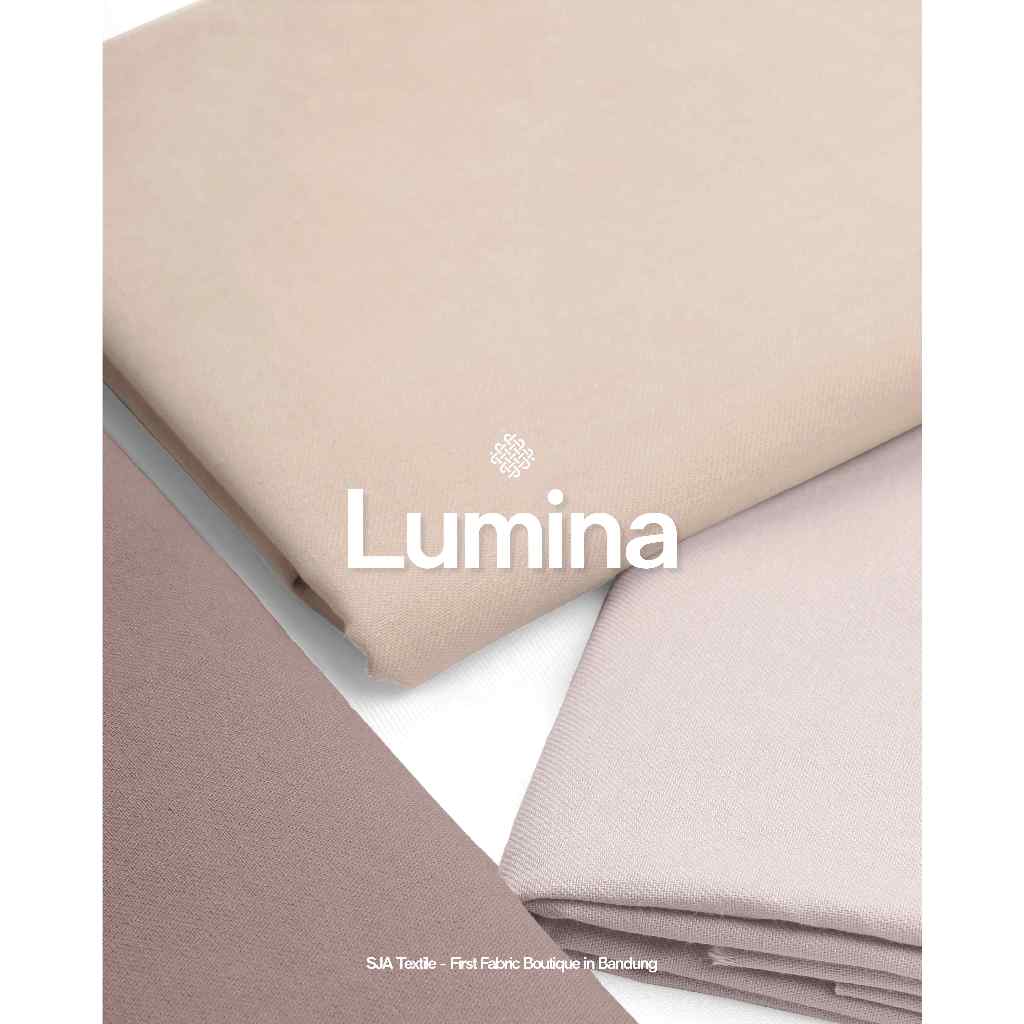 Cotton Lumina by SJA Textile / Kain Katun Cotton Full Katun 100% Kain Eceran Kiloan Serat Twill