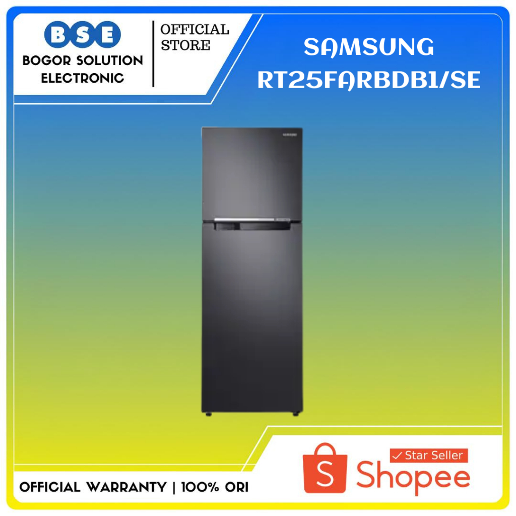 Kulkas 2 Pintu Samsung RT25FARBDB1 255L Kulkas inverter Samsung RT25