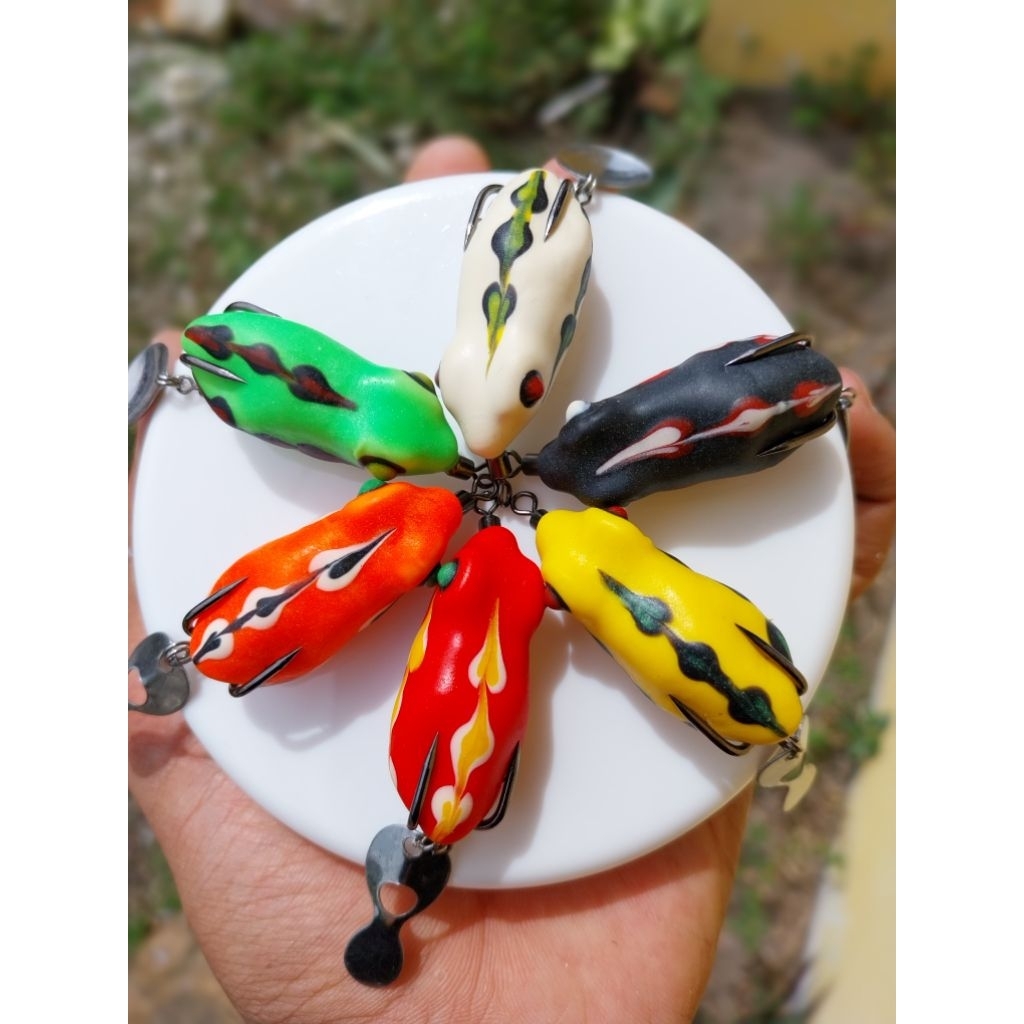 umpan casting sofrog size 4cm // umpan casting gabus dan toman