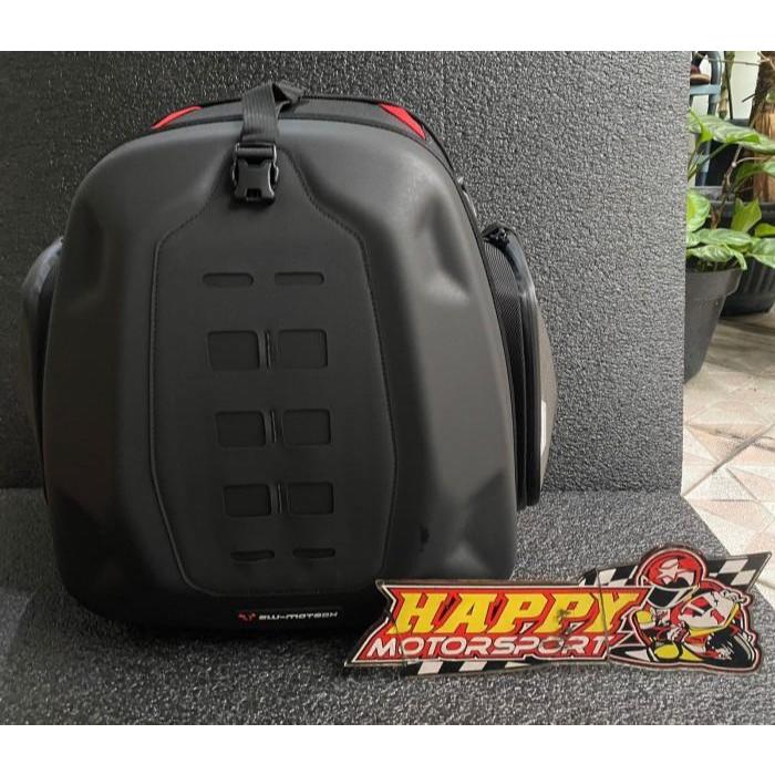SW Motech PRO Rearbag Tail Bag Ballistic Nylon Black/Anthracite 22-34L