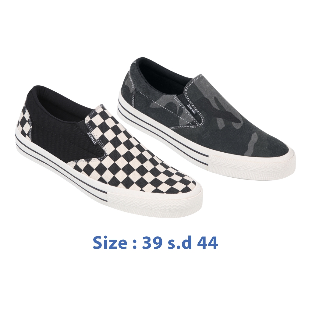 Zeintin - Sepatu Slip On Pria Sneakers Pria Sepatu Kasual Terlaris Zeintin JN
