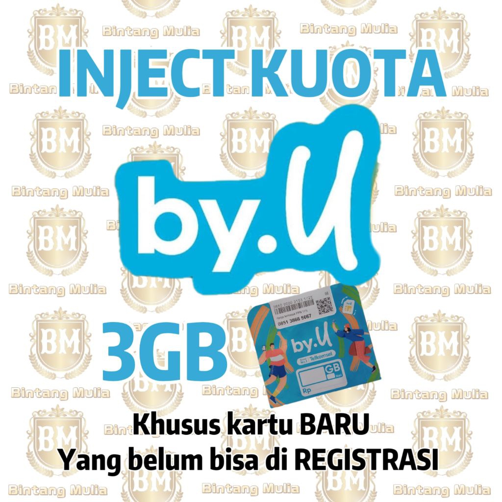 [ INJECT ] KUOTA PAKET DATA BY.U