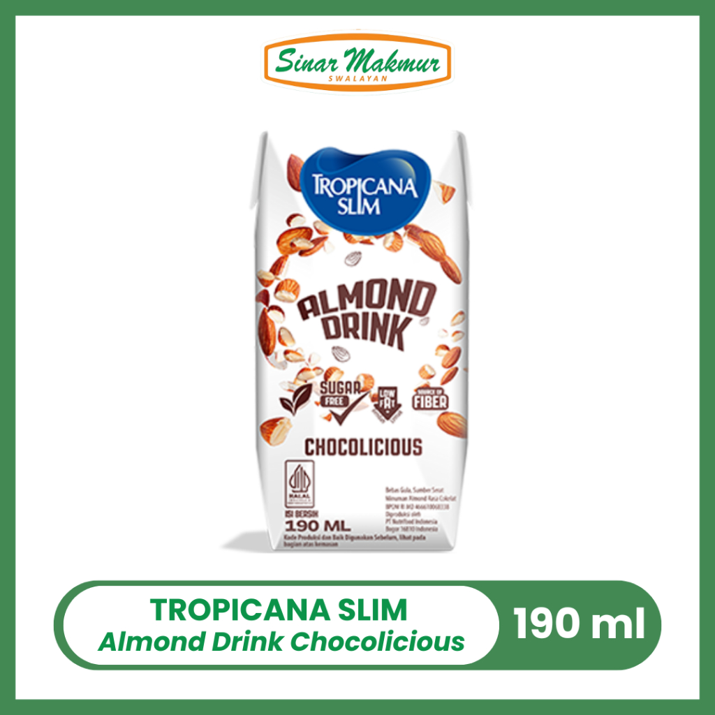 Tropicana Slim Almond Drink / Tropicana Slim Almond Banana/Chocolicious 190ml