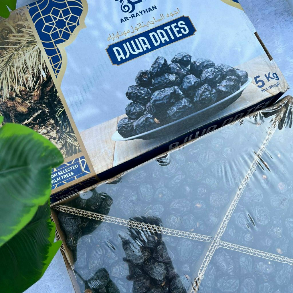 

Ajwa Naeem Al Alia Madina Dates 5 Kg| kurma ajwa | Kurma nabi| Kurma Rasul | Kurma sunnah| kurma makkah|kurma madinah| kurma ajwa asli| kurma enak| kurma obat|ajwa ar raihan|ajwa premium