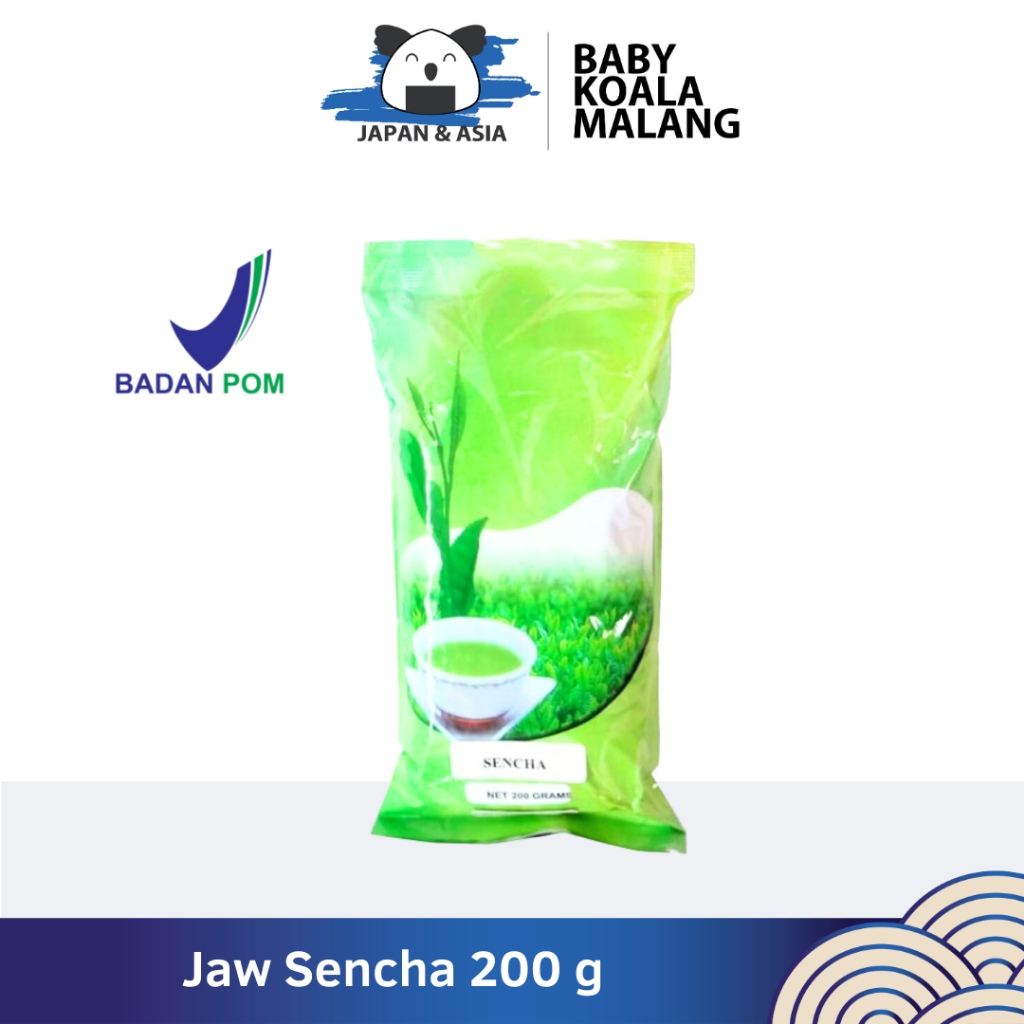 

JAW Sencha Ocha Green Tea Teh Hijau 200 g Halal -BKM