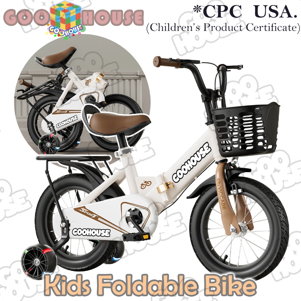 Sepeda Anak Sepeda Lipat Anak Sepeda Gunung Lipat Sepeda Anak dengan Roda Bantu