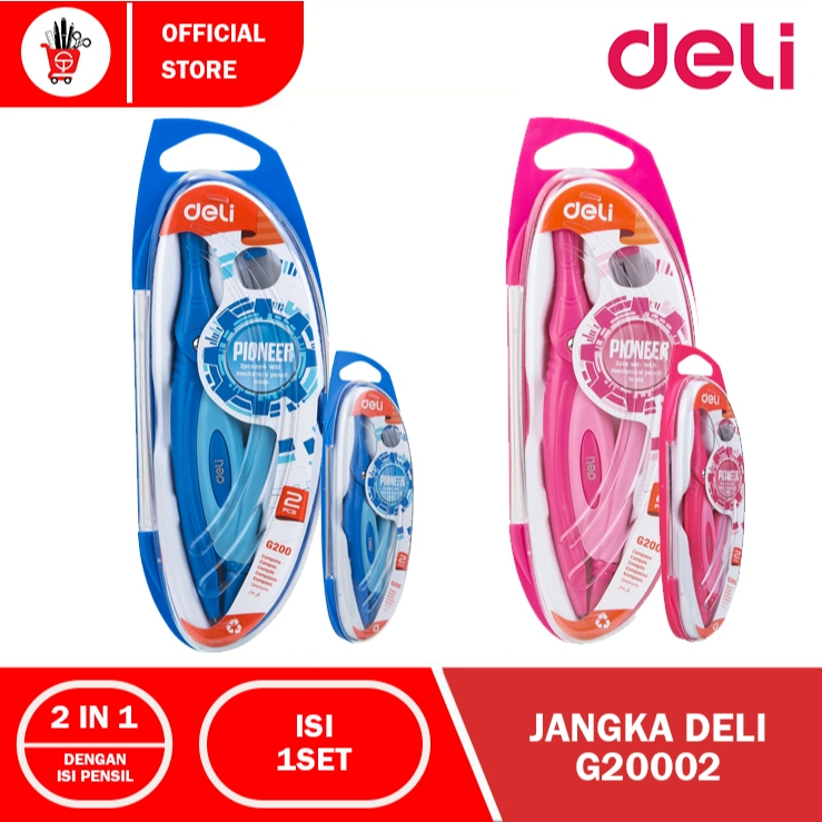 

Deli Jangka Set Kompas Lucu untuk Anak Sekolah - EG20002