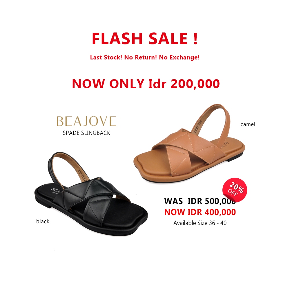 [FLASH SALE] Beajove SPADE Sandals