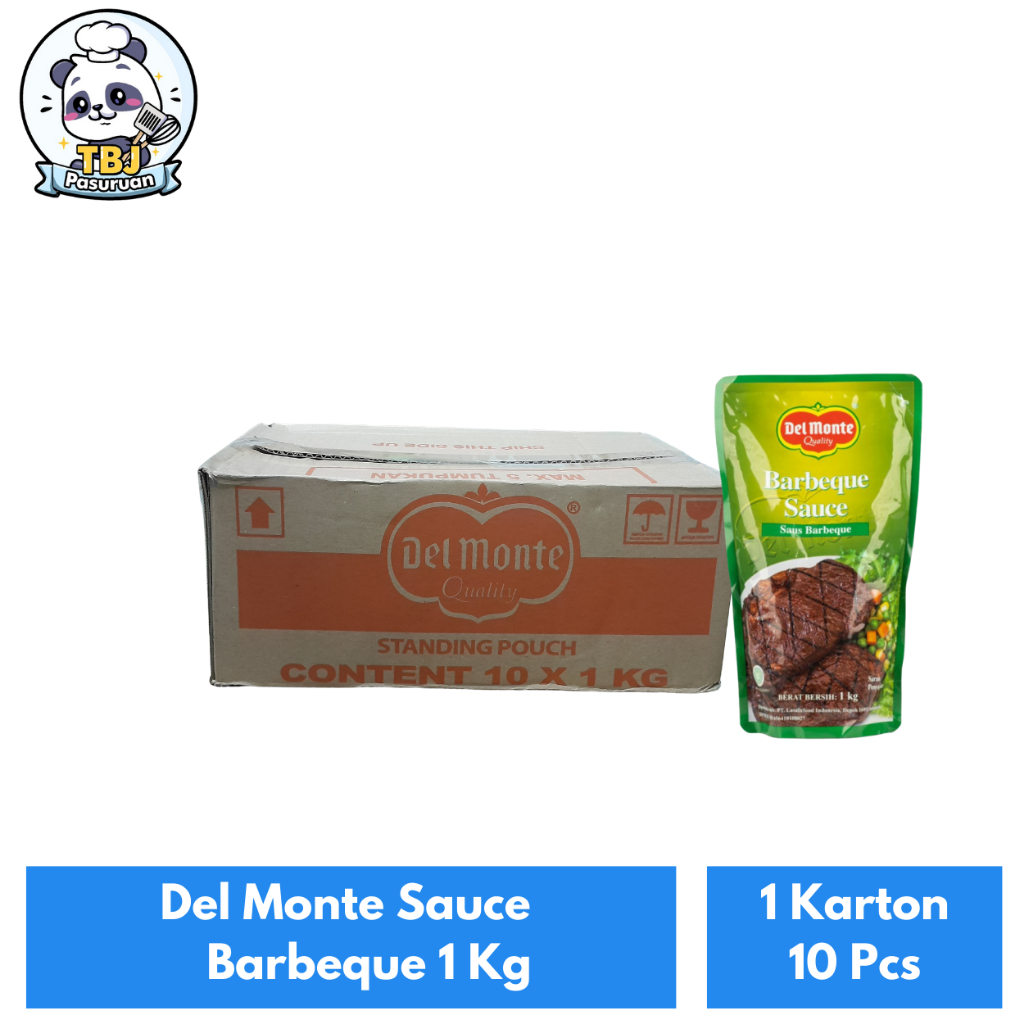 

Del Monte Sauce Barbeque 1 Kg Kemasan 1 Karton Isi 10 Pcs
