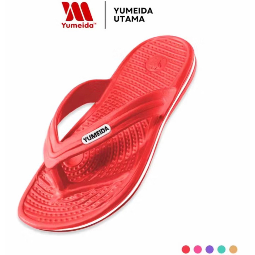 sendal wanita jepit  Yumeida F-072 L - Sandal Jepit Wanita Slop Karet Anti Slip