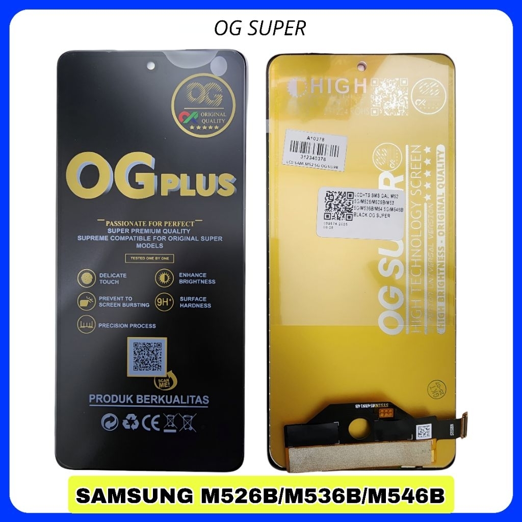 lcd touchscreen Samsung M52 5G / M53 5G / M54 5G