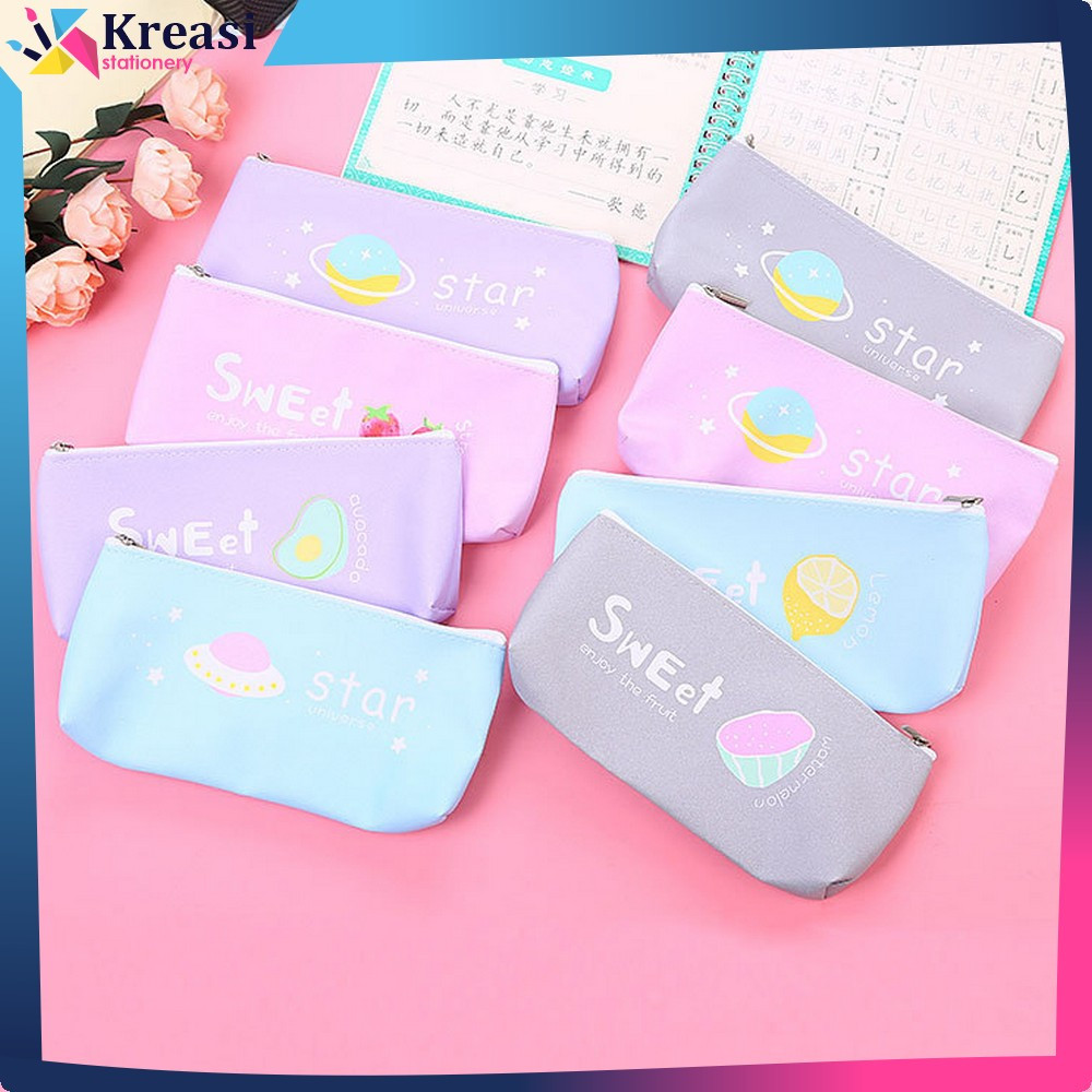 

EC Tempat Penyimpanan Pulpen Alat Tulis Pencil Case Fruit Tempat Pensil Buah Sweet Simple Perlengkapan Sekolah Lucu Kreasi Stationery A51