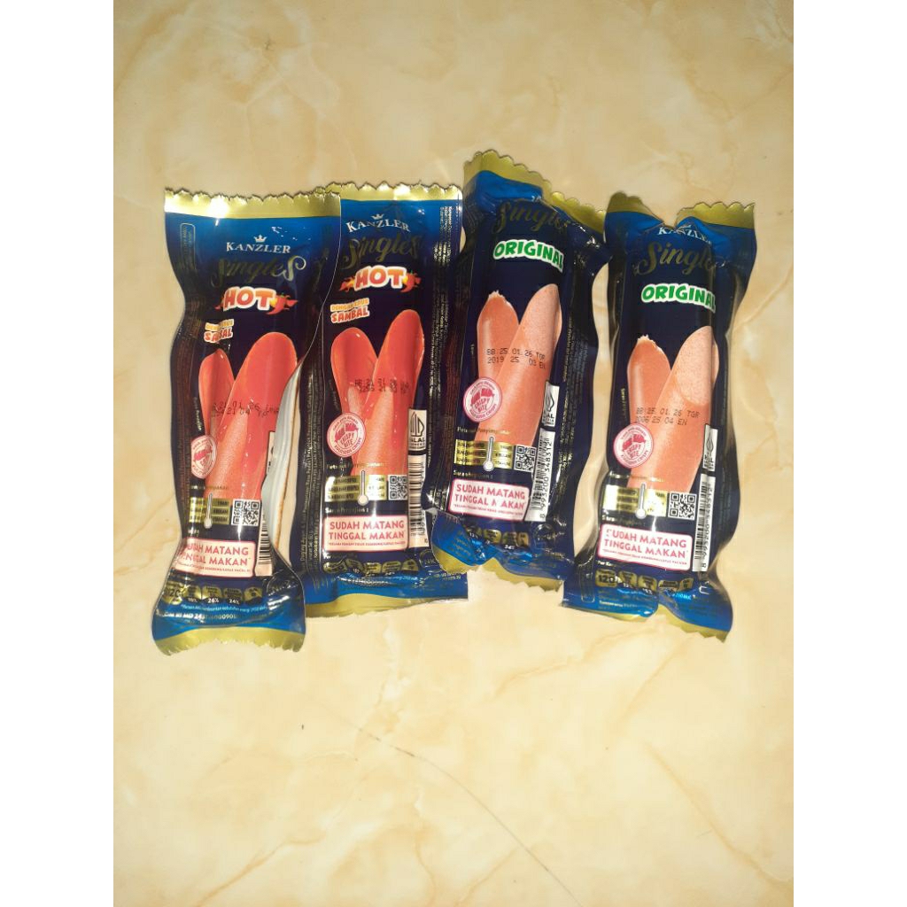 

sosis kanzler baru ecer siap makan.