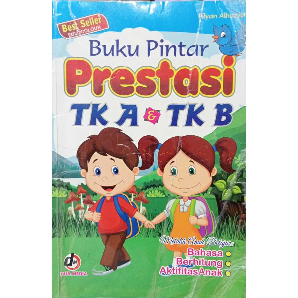 BUKU PINTAR PRESTASI TK A DAN TK B BEST SELLER ( BEKAS )