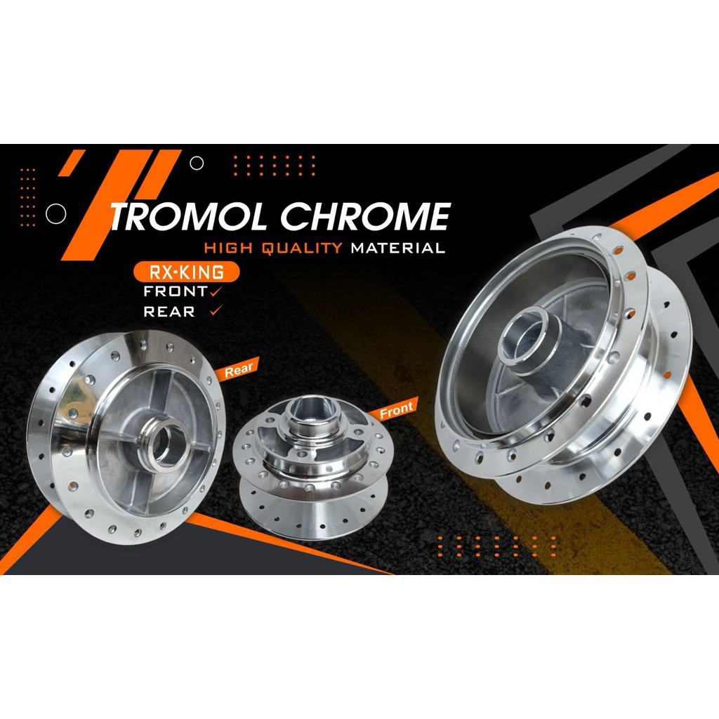 tromol set depan belakang rx king