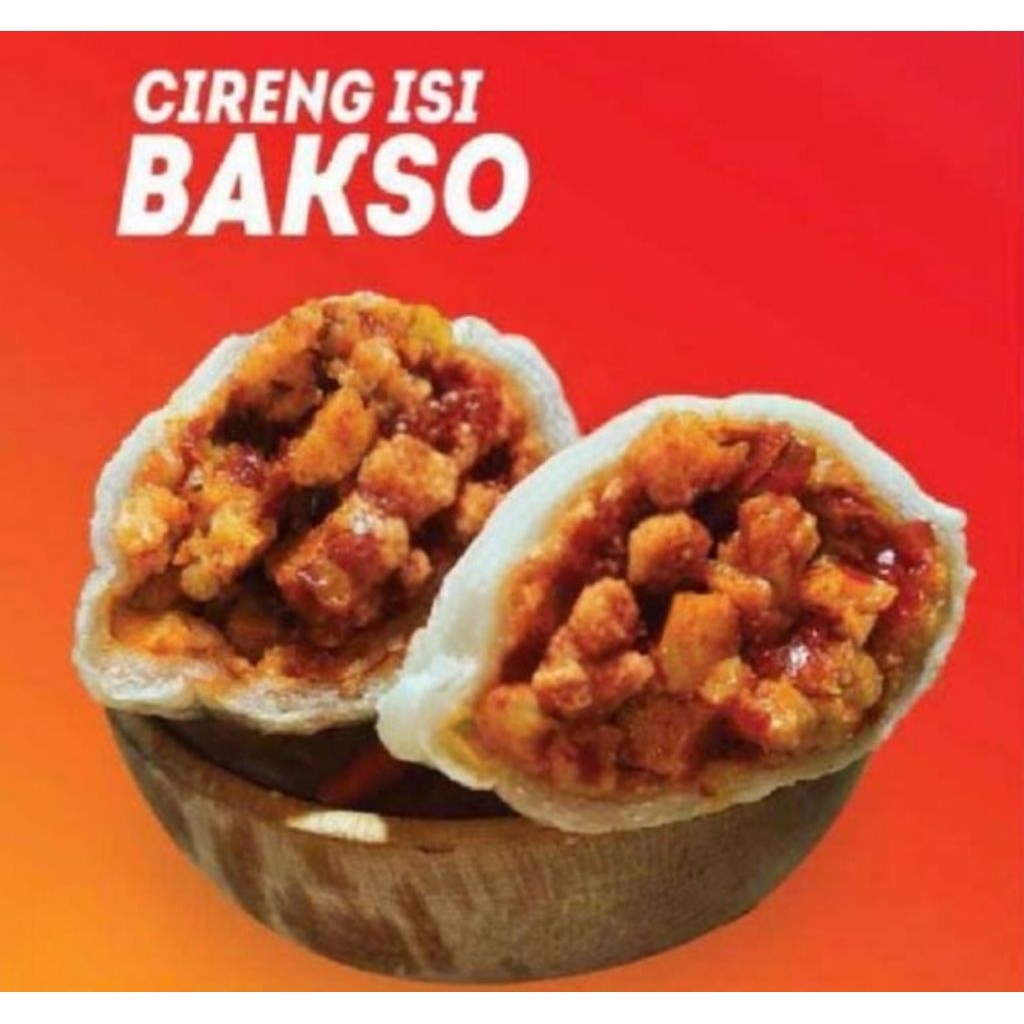 

cireng isi bakso pedes