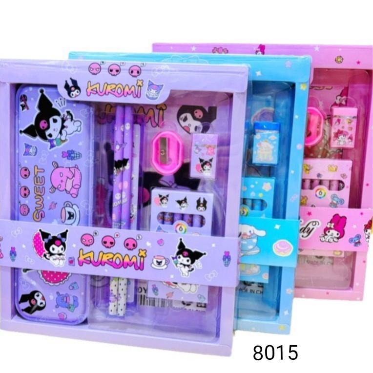 

STATIONERY STUDY SET YOYO-8015 SANRIO KUROMI MELODY CINNAMOROLL