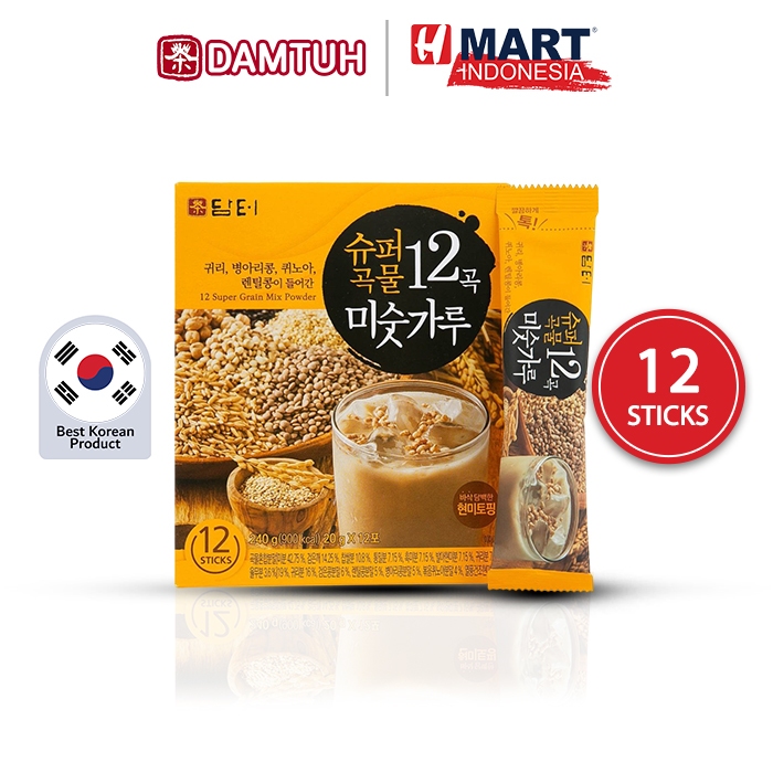 

DAMTUH Grain Mixed Powder - Serbuk Minuman Sereal 20g x 12 Sticks