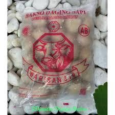 

Bakso Sapi Warisan AB Isi 50 Kemasan 700 Gr