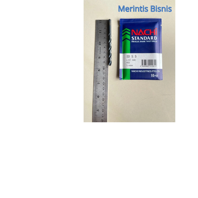 Mata Bor Nachi 5.5mm Mata Bor Besi HSS - Nachi Mata Bor Besi HSS 5.5mm