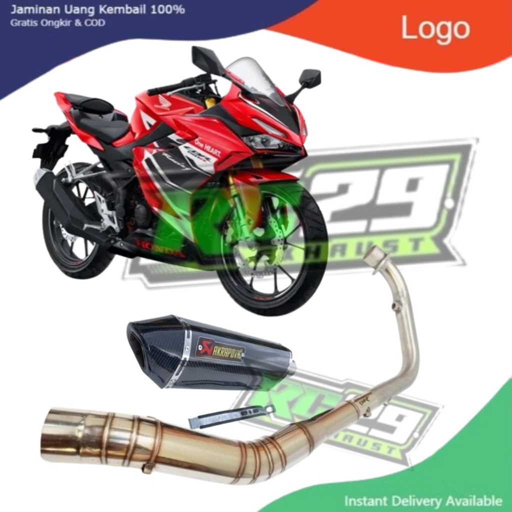 knalpot ekzos CBR150R racing cbr150r facelift k45 lokal Thailand silincer Akrapovic