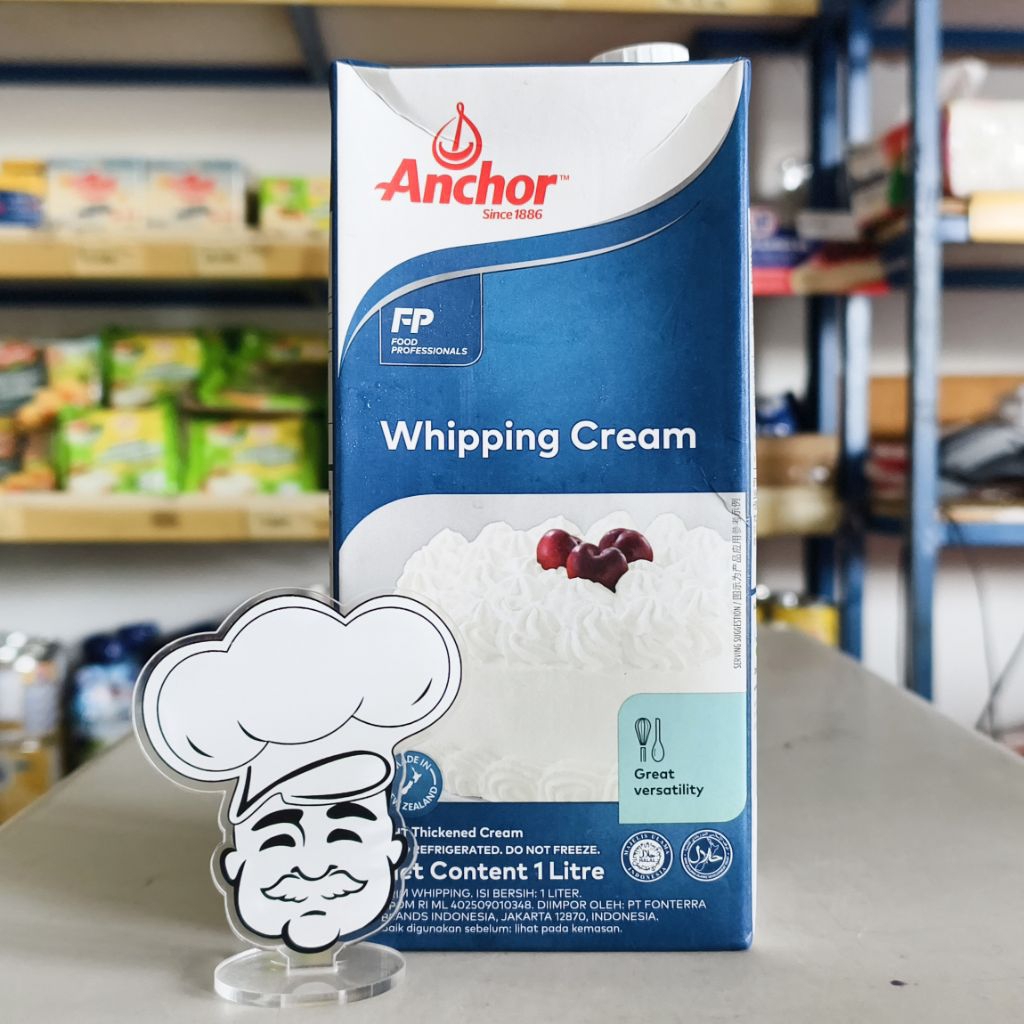 

Anchor Whipping Cream 1Liter / Anchor Whip Cream Cair 1 Liter