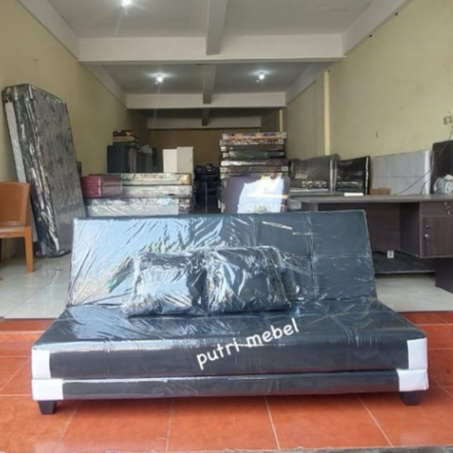 Sofa Bed Minimalis/Kursi Sofa Lipat jadi Kasur/Sofa Lipat Multifungsi