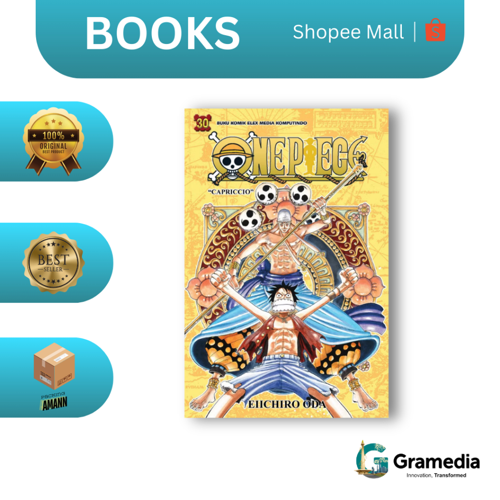 Gramedia MKG - Komik One Piece 30 (2024) (Eiichiro Oda)