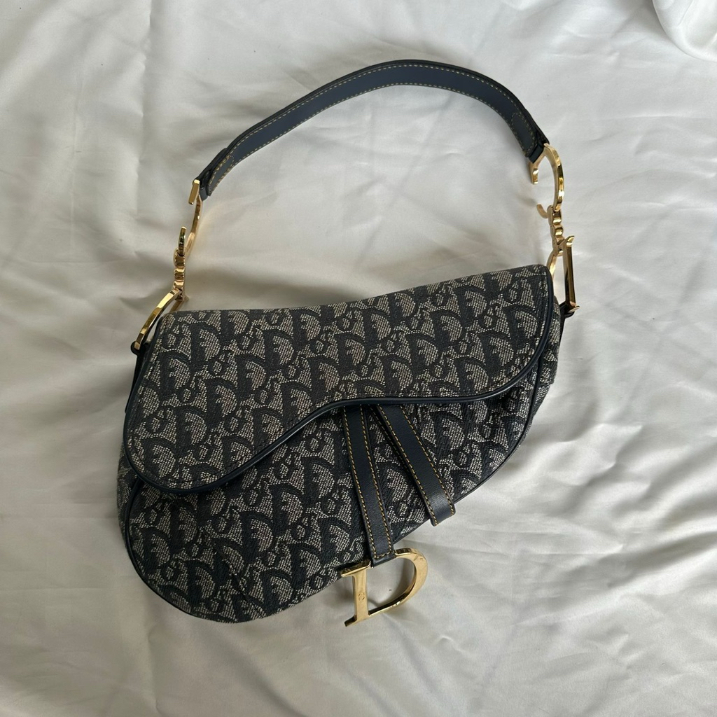 PRELOVED PRIBADI DIOR SADDLE BAG AUTHENTIC 100%