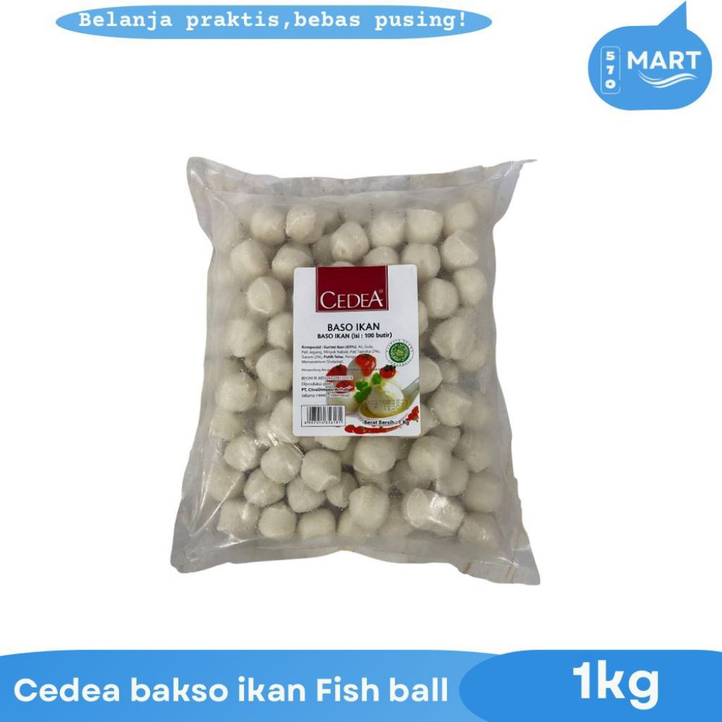 

Cedea baso ikan fish ball 1kg