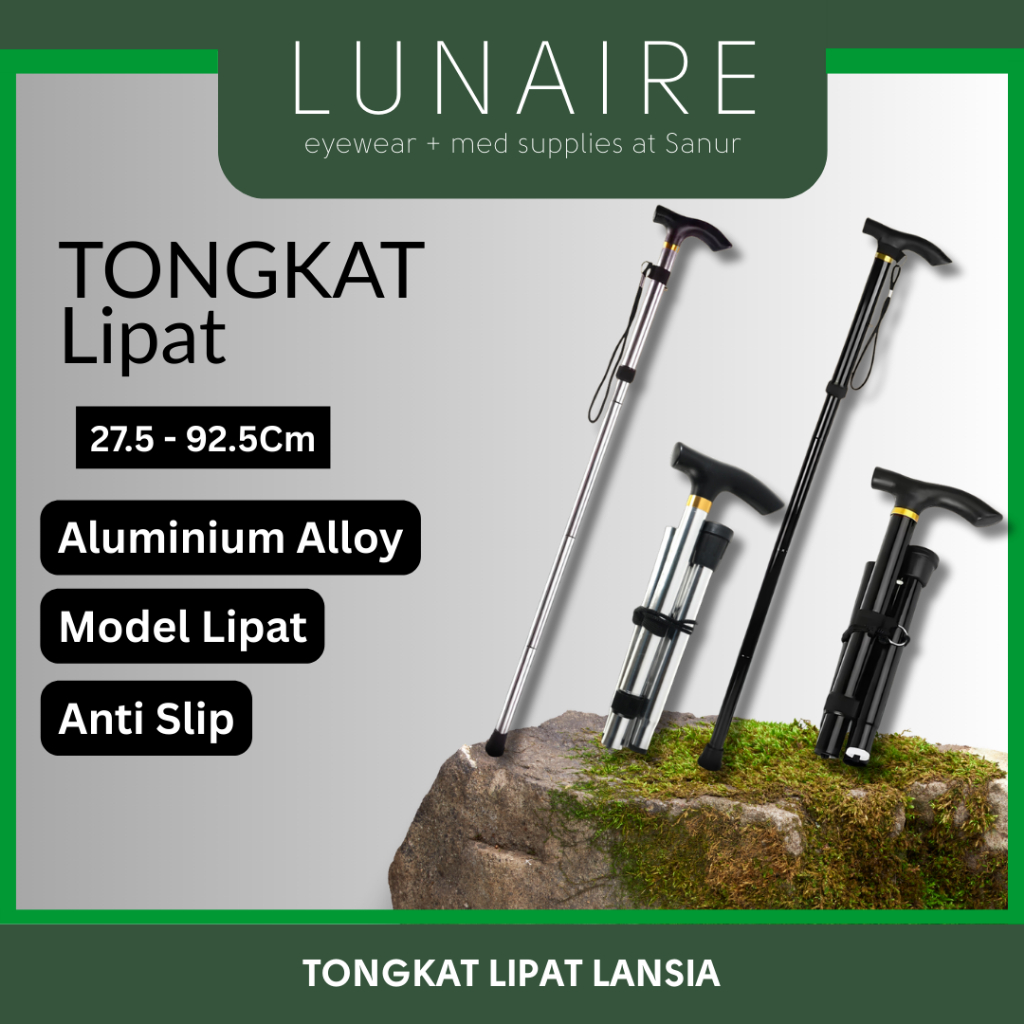 Tongkat Lipat Lansia - Alat Bantu Jalan untuk Lansia lipat 4