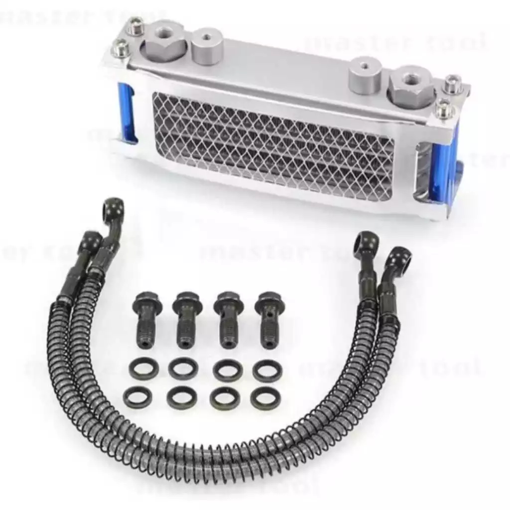 Oil Cooler Pendingin Oli OC SPS Universal Warna Silver Merah