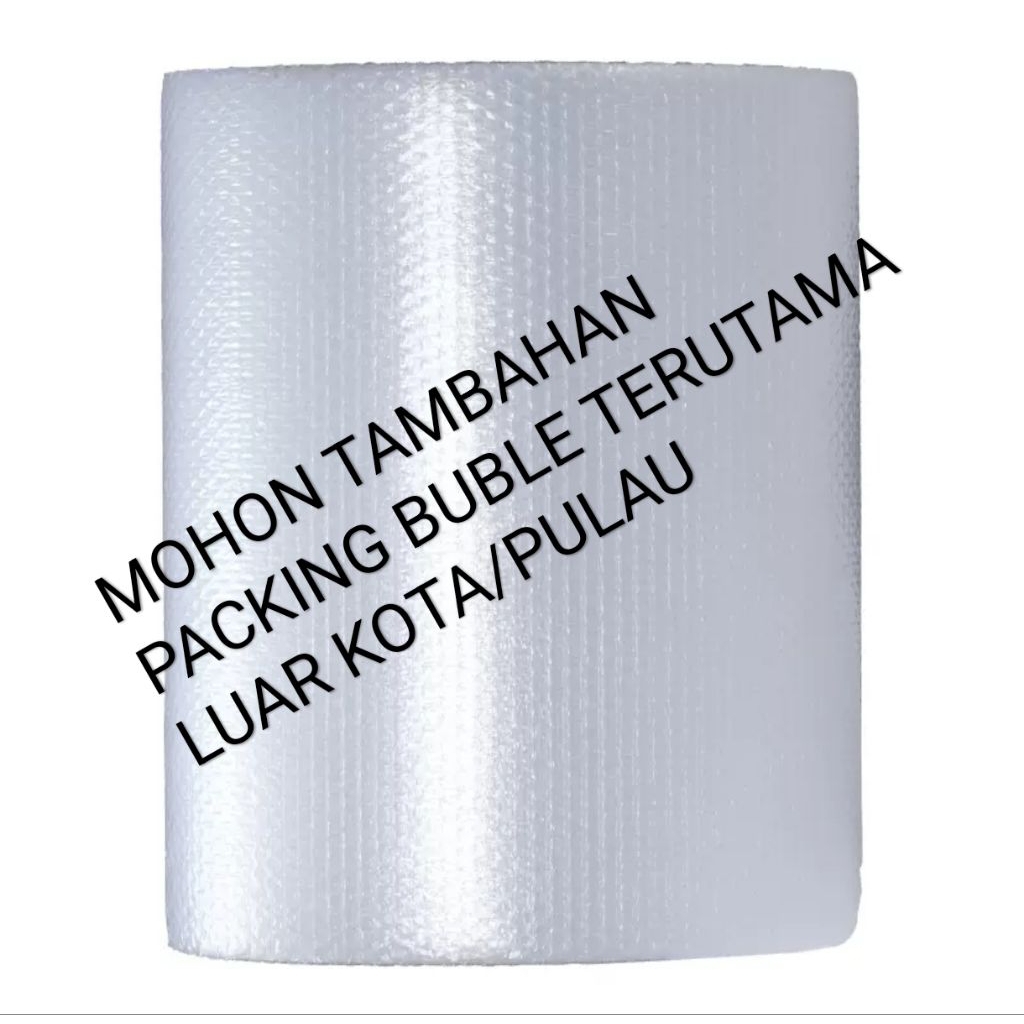 

tambahan dus packing buble kardus supaya lebih aman kakak