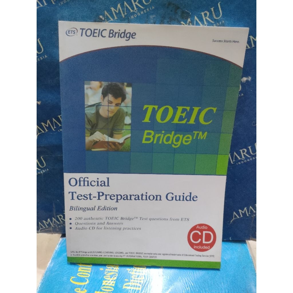 ORIGINAL BUKU TOEIC BRIDGE OFFICIAL TEST PREPARATION GUIDE
