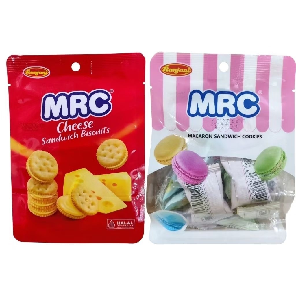 

Ranjani MRC Cheese / Macaron Sandwich Biscuits 80gr halal
