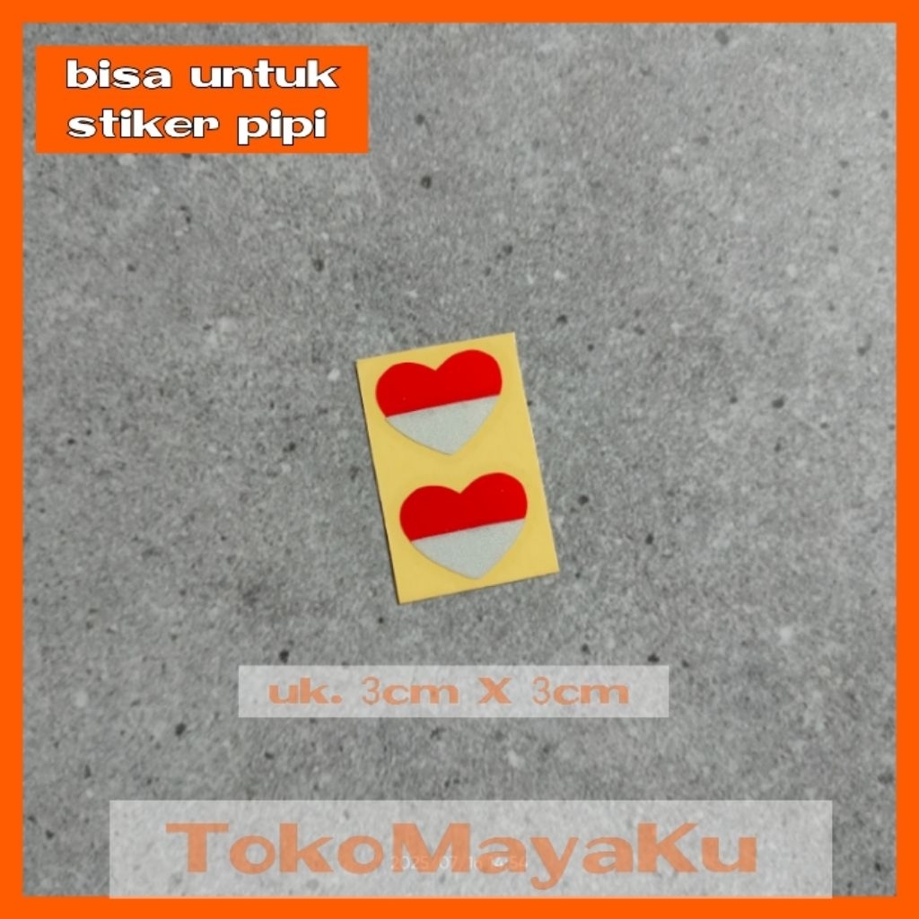 

Stiker cutting bendera merahputih | Indonesia