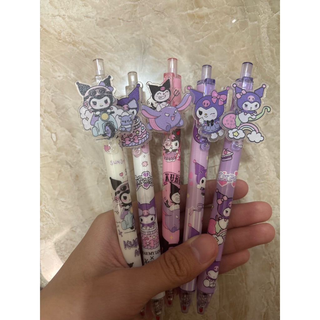 

Pulpen Karakter isi 15 Pcs Pulpen Random Motif