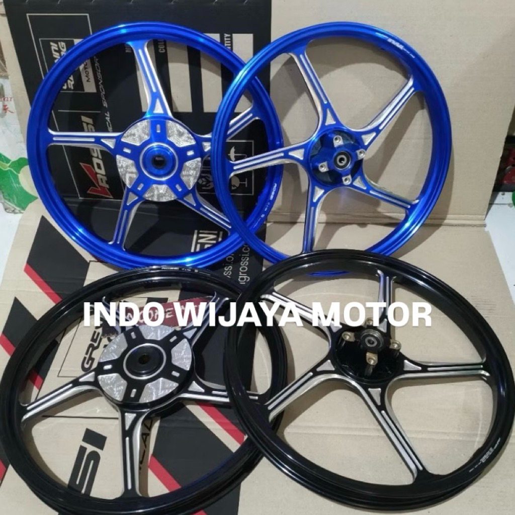 VELG VROSSI SPRINT PRIME X MODEL ENKEI P5 VARIO 110 BEAT SCOOPY GENIO SPACY VARIO 125/150 RING 17 Ro