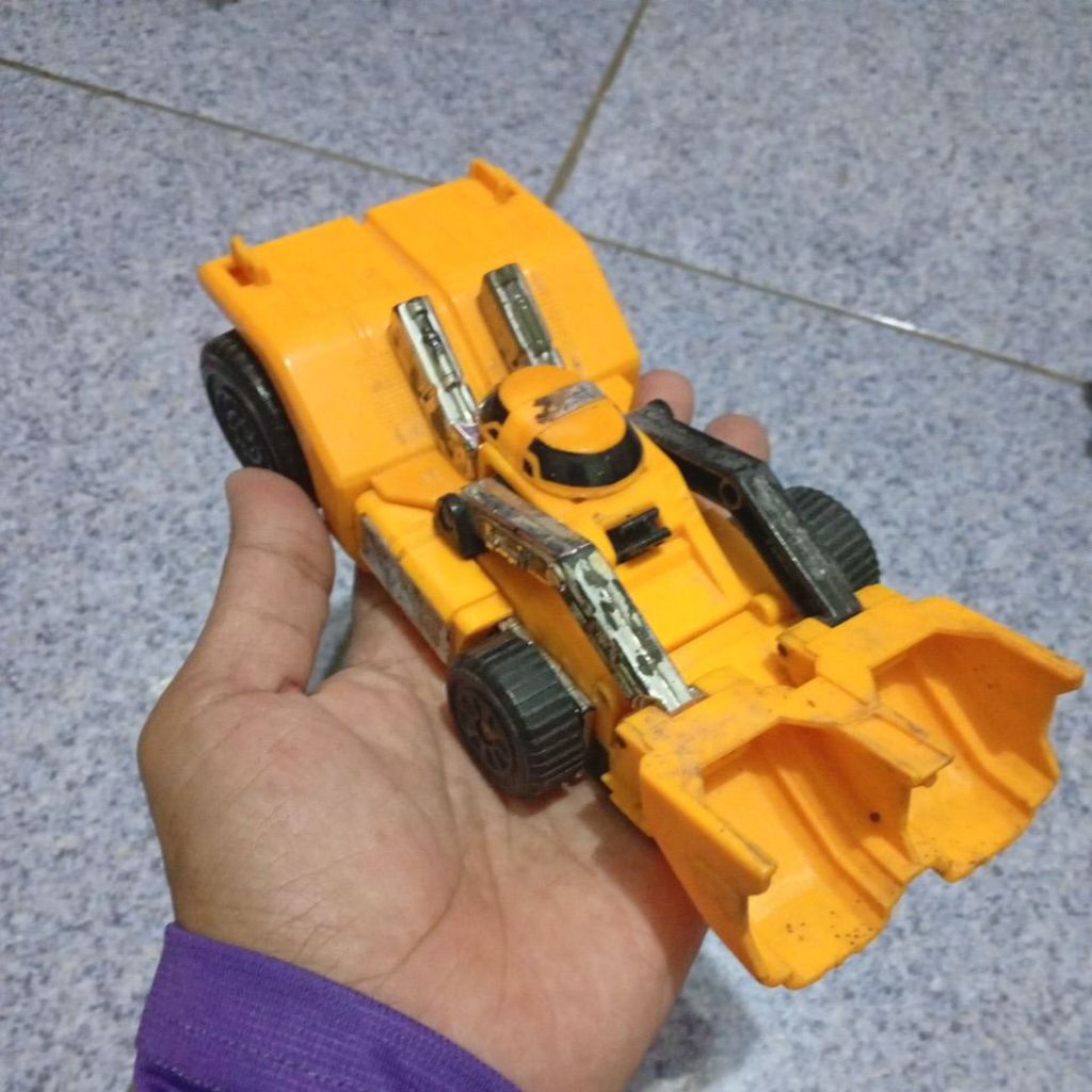 Megazord Turbo Power Rangers Carranger VRV Robo Yellow 4