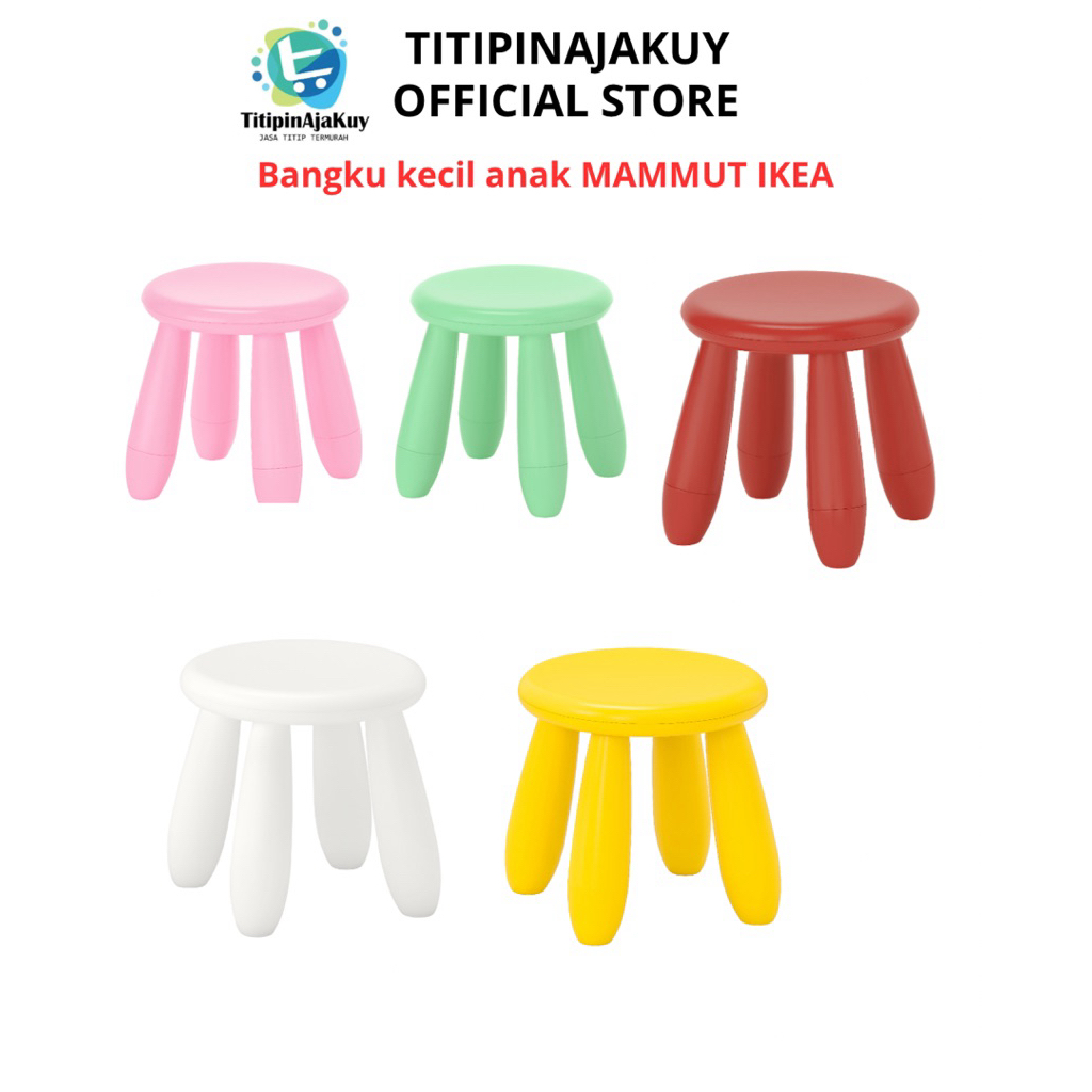 Bangku kecil anak kursi bermain anak kursi minimalis MAMMUT