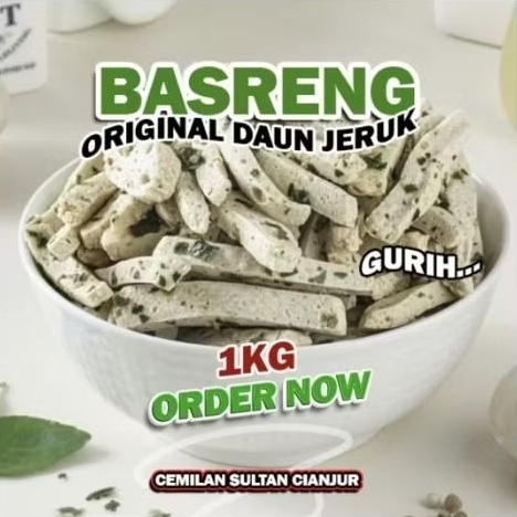 

Basreng Original Pedas Daun Jeruk Viral 1KG Cemilan Sultan Cianjur Snack Ngabret Jeletot Menyala