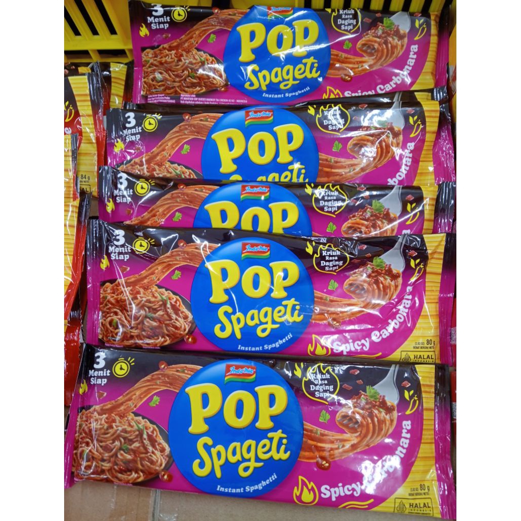 

Indomie Pop Spageti Spicy Carbonara 80g
