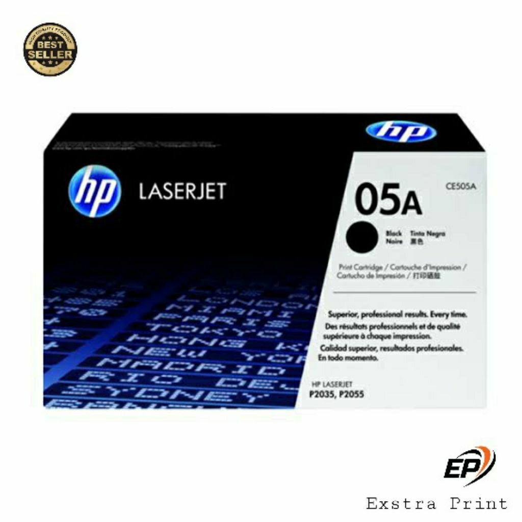 Toner Hp Laserjet 05A Black CE505A Original