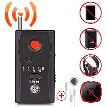 Alat Detektor CC308 Pengintai Bug GPS Pencari Sinyal RF Kamera Tersembunyi Detector Spy DETECTCC308