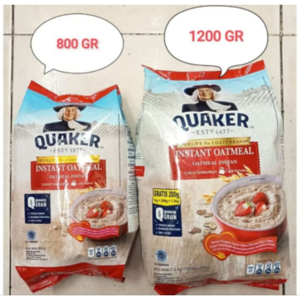 

quaker havermout oatmeal 800 gr