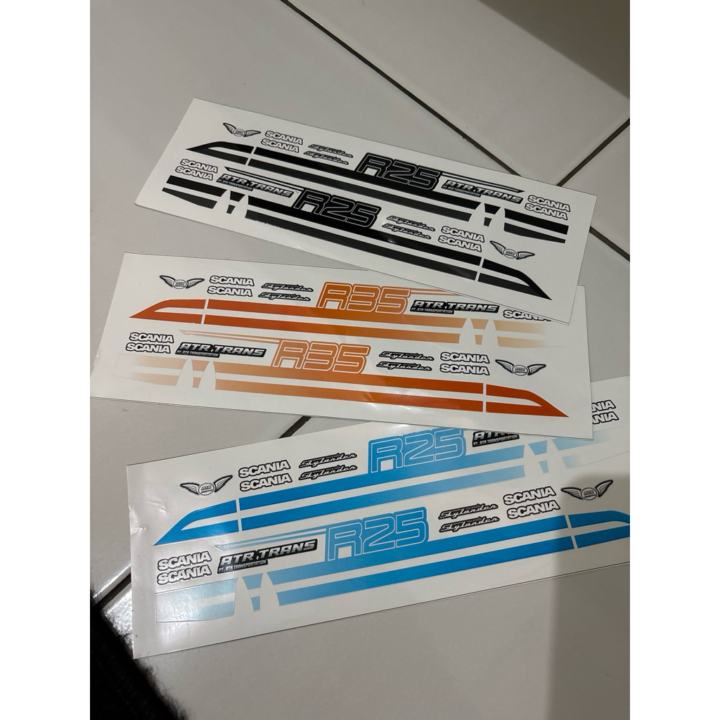 Livery skylander R25 tronton